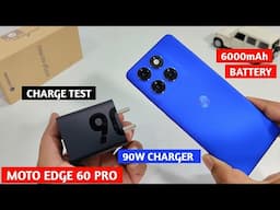 Motorola Edge 60 Pro Charging Test | Charge Test Motorola Edge 60 Pro