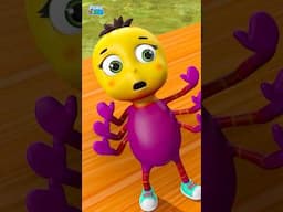 Itsy Bitsy Spider + Silly Spider | Fun and Learn Song #shorts #kidssongs #nurseryrhymes