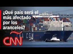¿Qué país sentirá más el impacto inflacionario de los aranceles de Trump?
