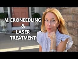 My laser & micro needling treatment and recovery. #lasertreatment #microneedling