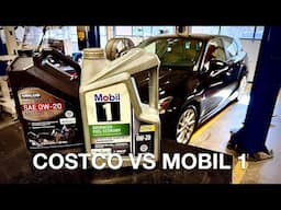 Costco Kirkland Signature oil versus Mobil 1 with Blackstone Labs