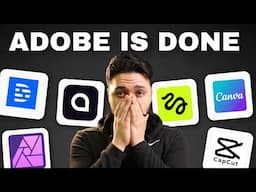 8 AI Tools That Replace All My Adobe Apps In 3 Minutes