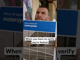 These CAPTCHA tests are getting out of hand. #robot #captcha #verification #relatable #comedyshow