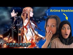 Anime Newbie Reacts to Sword Art Online Opening 1 for the FIRST TIME