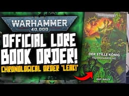 The book has 'LEAKED'! 40K Official Chronological order!