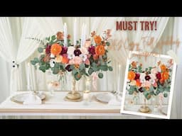 New! Must Try DIY Stunning Candlelit Wedding Centerpiece