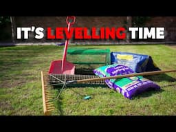 Fixing a bumpy lumpy lawn - Full Process Start to Finish