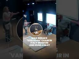 Man breaks 'Van Gogh' chair in Italy museum and runs away