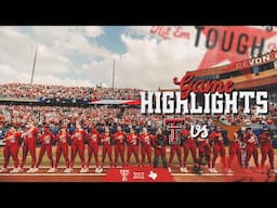 Texas Tech Softball vs. Texas: Championship Series Game 3 Highlights | June 6, 2025