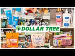 DOLLAR TREE HAUL | DOLLAR TREE NEW FINDS | $1.25 | DOLLAR TREE SHOP WITH ME