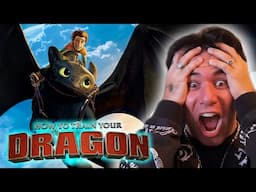 FIRST TIME WATCHING *HOW TO TRAIN YOUR DRAGON* 🔥