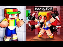 I Built a Secret Room to Hide from BECKY.EXE!