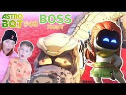 Astro Bot Defeats the Giant Dinosaur Boss - BLUNDERJAW | Gameplay with Ima and Jessy