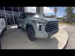 La Toyota tundra, 2025