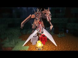 Hunting the Mangled Hound in Minecraft