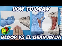 How to Draw Bloop vs El Gran Maja Surprise Fold