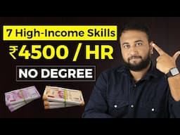 7 High-Income Skills Without A Degree (High-Paying Jobs For The Next Decade) | Hindi