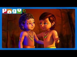 Little Krishna 🪈| Kindness is His Superpower! 😍| Kids Cartoon 😆| Best Cartoon 😎| @PogoChannel
