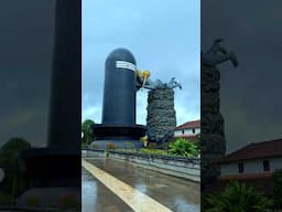 World’s Tallest Shivling in Kerala 🙏 #shivatemple #namonamoshankra #youtubeshorts