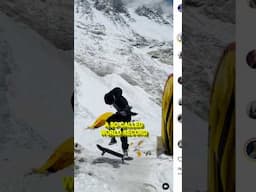 BREAKING: The Good, The Ugly, & 1000 Climbers Wait for Everest Summit #shorts
