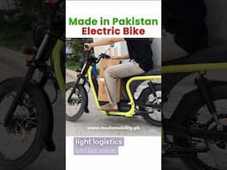 Electric Bike for Pakistani Road Conditions