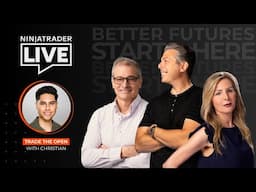 NinjaTrader Live | Futures Trading + Market Analysis with Leonid Mironov + Chris Carreon (5/1/25)