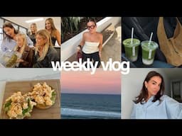 weekly vlog 💌 brunette era unlocked