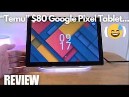 If "Temu" Made the Google Pixel Tablet...Budget Android Tablet with Speaker Dock Review (A10 Pro)