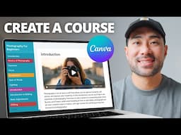 How To Make Your Own Online Course With Canva For Free