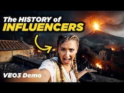 The History of Influencers | Google Veo 3 AI Short Film
