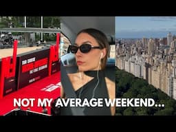 Not my average weekend in NYC 🚕 (seeing Tom Cruise + David Beckham within 48 hours)