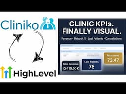 Cliniko + GoHighLevel KPI Dashboard: Real Live Metrics!