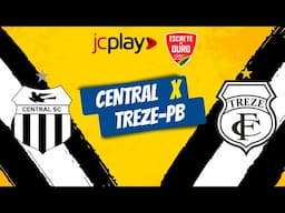 CENTRAL X TREZE-PB pela SÉRIE D do Campeonato Brasileiro ao vivo com a Rádio Jornal
