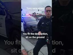 Update cops pull up on me. You fit the description, sit on the ground, and tell cops your wrong