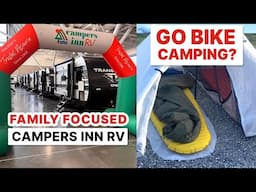 Bike Camping, Truck Campers, & Campers Inn RV