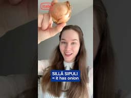 Fun Finnish Sayings: sillä sipuli & lähteä lapasesta (ad italki) #learnfinnish
