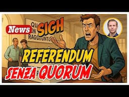 Referendum senza quorum: Il paradosso italiano del voto | Avv. Angelo Greco