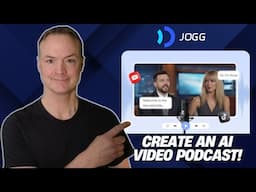 NotebookLM Was Just the Start - JoggAI Brings Your Content On Screen | Realistic AI Video Podcast