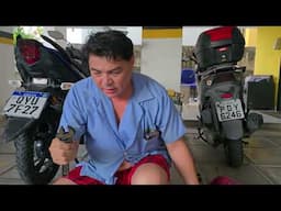 Como trocar o pneu da Neo 125
