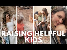 Tips for ENCOURAGING our KIDS to SERVE in our homes! | Biblical Stewardship