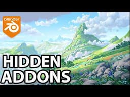 Blender addons for vegetation Nobody Talks About