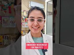First aid kit for pets | Vet Visit #shortsvideo