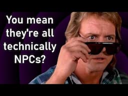 Multiplayer is surprisingly fake