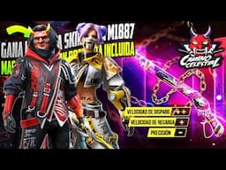 GANA LA MEJOR SKIN DE LA DOS TIROS M1887 EN FREE FIRE + PASE ELITE CON PREVENTA INCLUIDA *sorteo*🔥