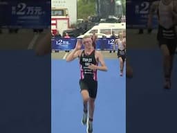 Max Stapley stole the spotlight at last years #ChengduWC 🔥 #Triathlon #TheFutureIsNow #shorts