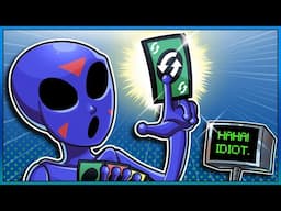 Aliens Play Uno On The Moon And Chaos Happens!