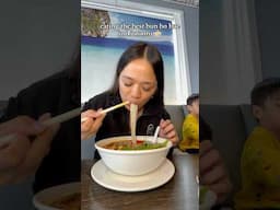 eating my fave bun bo hue #vietfood #torontofood #mukbang