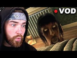 FACING MY SLEEP PARALYSIS DEMON + New Scary Games | KingWoolz VOD