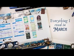 April Reading Journal Setup 📚 & What I Read in March | Square Reading Journal
