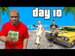 Surviving 100 "AI" Days In GTA 5 as a Real GANG MEMBER #2
